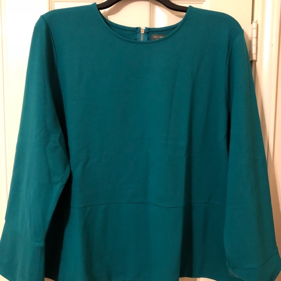 The Limited Tops - 3X Peplum Top by The Limited